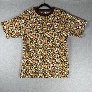 Raw blue shirt mens large Y2K animal cartoon skater vintage cotton